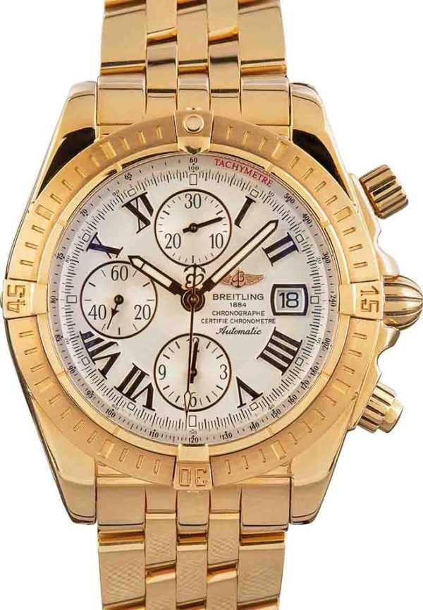 Breitling Chronomat 18k Rose Gold for sale