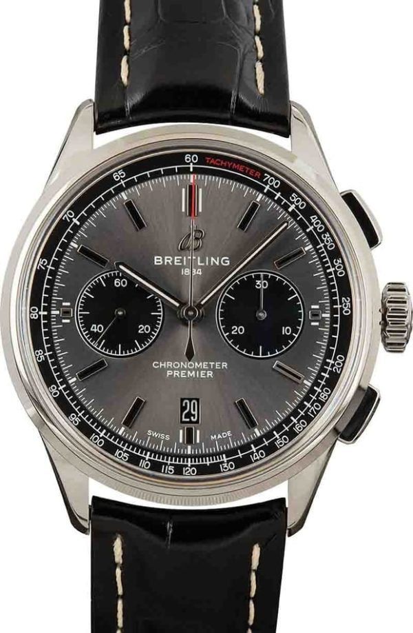 Breitling Premier Chronograph Stainless Steel for sale