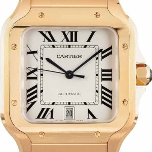 Santos de Cartier 18k Rose Gold for sale