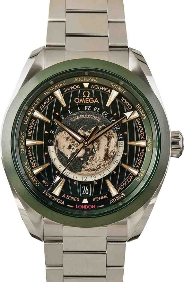 Omega Seamaster Aqua Terra 150M Green Dial for sale