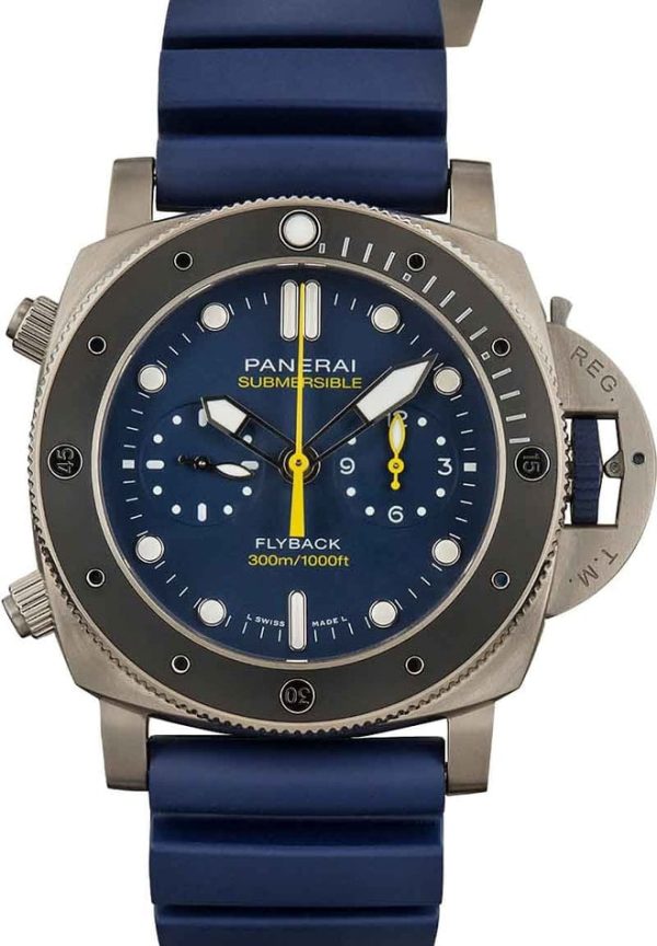 Panerai Submersible Chrono Stainless Steel for sale