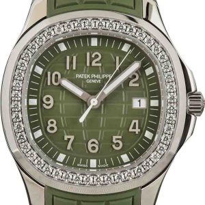 Ladies Patek Philippe Aquanaut Luce Green Dial for sale