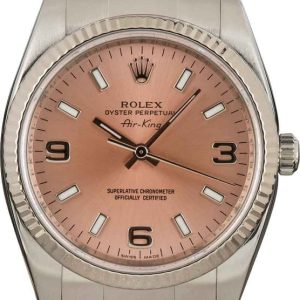 Rolex Air-King Steel 114234 Salmon Dial for sale