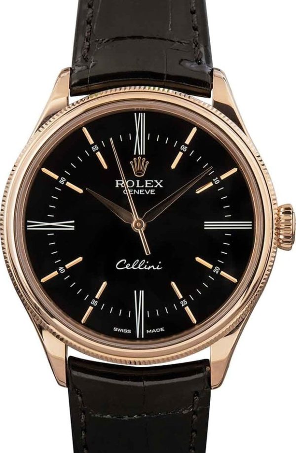Rolex Cellini 50505 Everose Gold for sale
