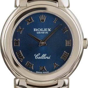 Ladies Rolex Cellini 6621 Blue Dial for sale