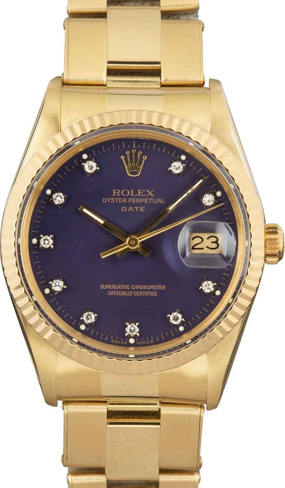 Pre owned Rolex Date 15037 for sale