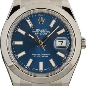 Mens Rolex Datejust II Ref 116300 Blue Dial for sale