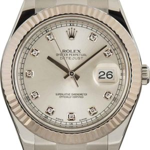 Rolex Datejust II 116334 Diamond Dial for sale