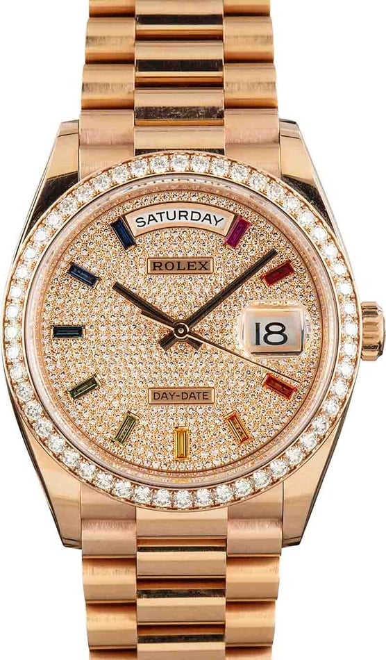 Pre owned Rolex Day-Date 128345 for sale