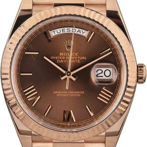 Rolex Day-Date 40 Ref 228235 Everose Gold for sale