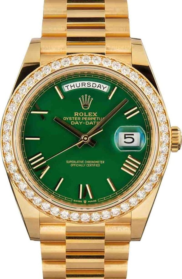 Rolex Day-Date 40 Ref 228348 18k Yellow Gold for sale