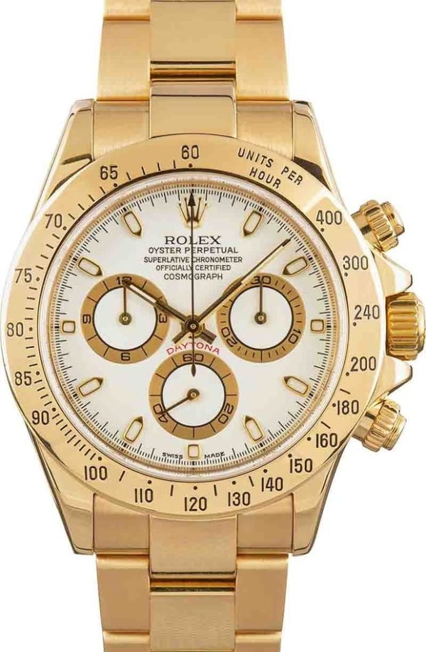 Rolex Daytona 116528 Yellow Gold for sale