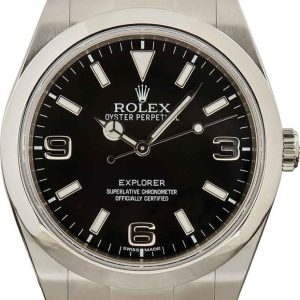 Rolex Black Explorer 214270 39MM for sale