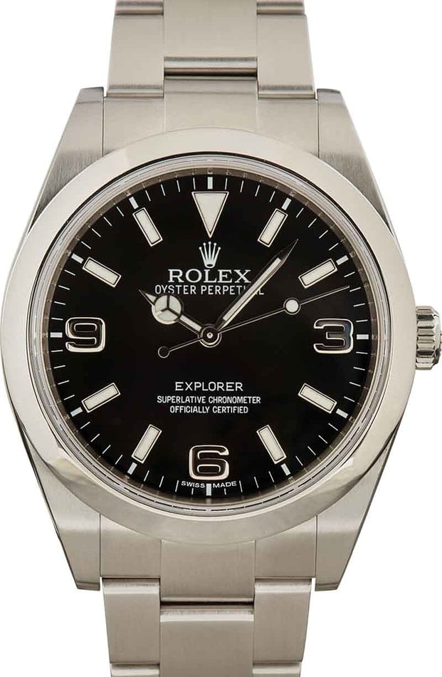 Pre owned Rolex Explorer watches for sale