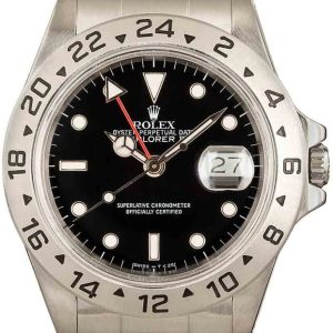 Pre-Owned Rolex Explorer 16550 Black Dial for sale