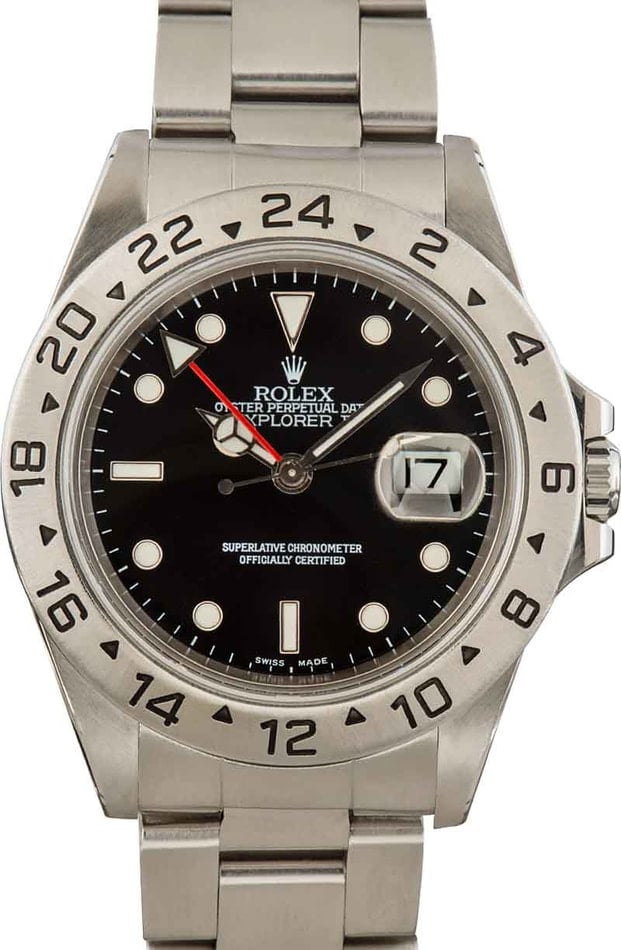 Pre owned Rolex Explorer II watches for sale