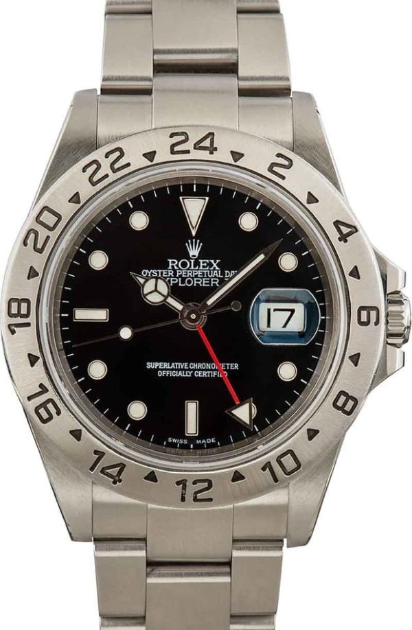 Rolex Explorer II Ref 16570 Stainless Steel for sale