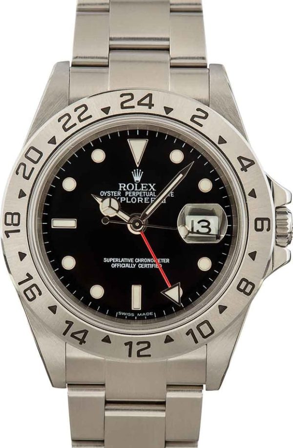 Rolex Explorer II 16570 Black Watch for sale