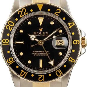 Rolex GMT-Master 16753 Steel & Gold for sale