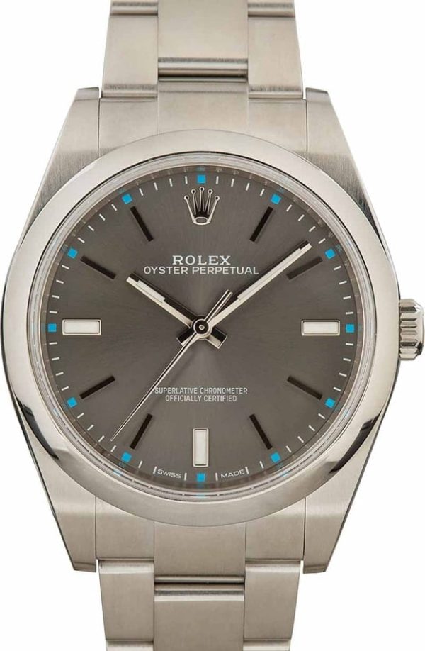 Rolex Oyster Perpetual 114300 Rhodium Dial for sale