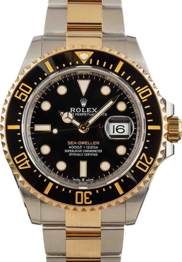 Rolex Sea-Dweller 126603 Ceramic Bezel for sale