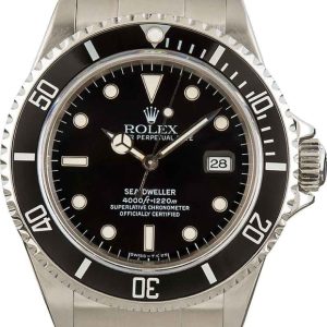 Mens Rolex Sea-Dweller Black 16600 for sale