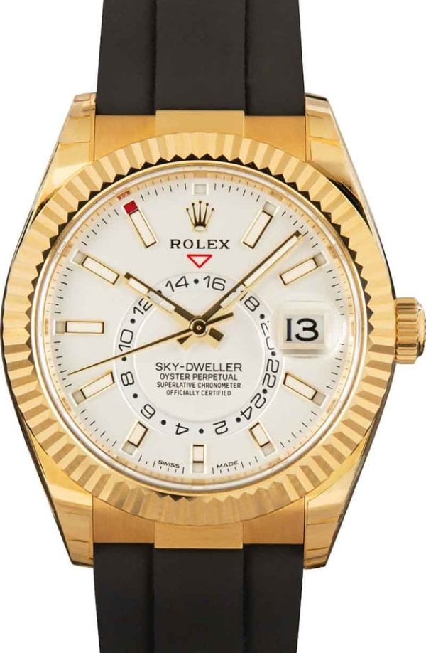 Rolex Sky-Dweller 326238 White Dial for sale