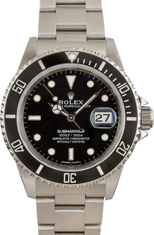 Rolex Submariner 16610 Black for sale