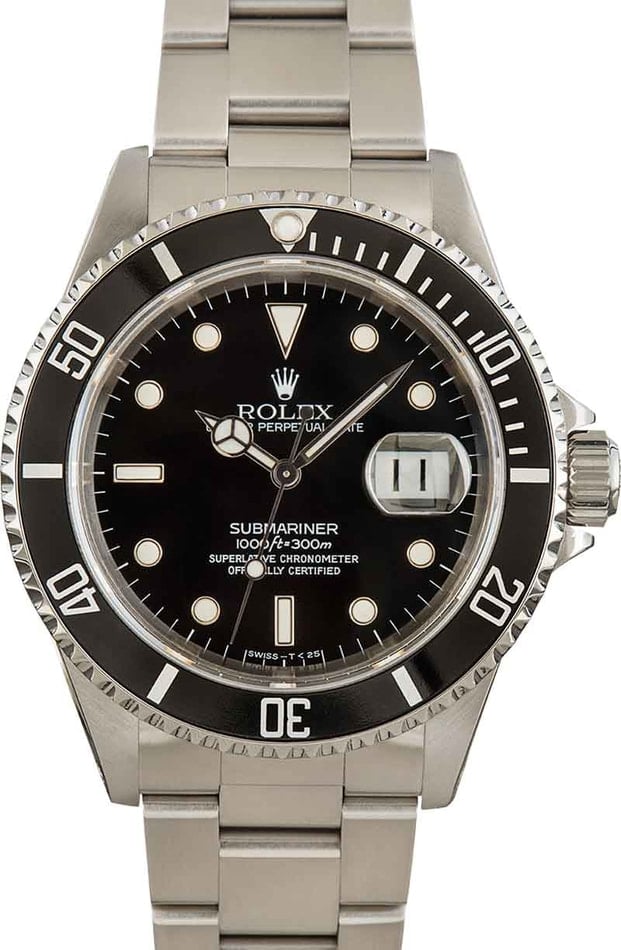 Pre owned Rolex Submariner 16610 for sale