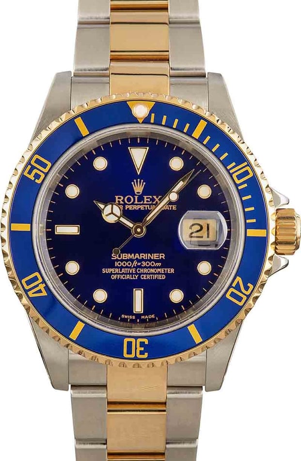Pre owned Rolex Submariner 16613 for sale