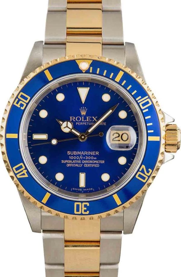 Rolex Submariner 16613T Blue Dial for sale