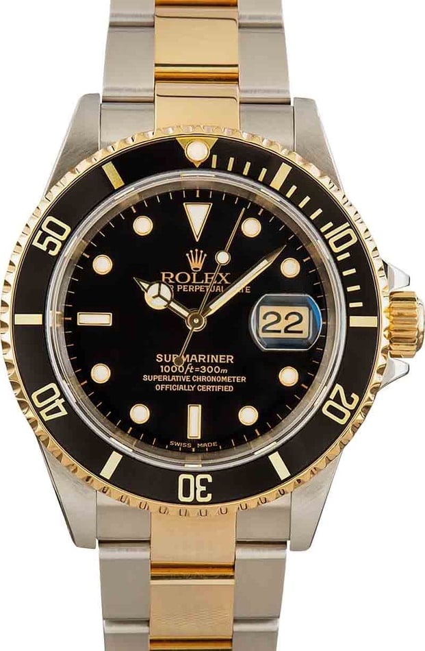 Pre owned Rolex Submariner 16613 for sale