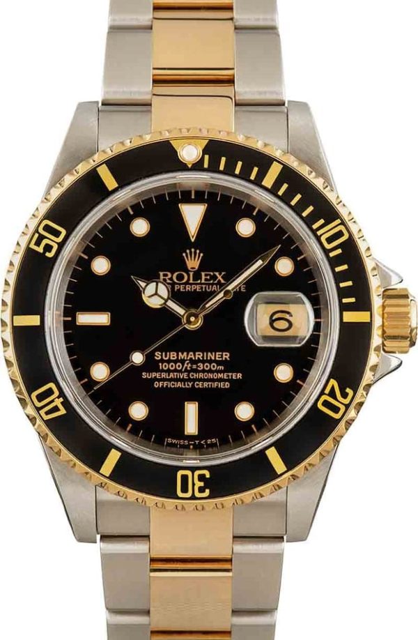 Rolex Submariner 16613T Black Dial for sale