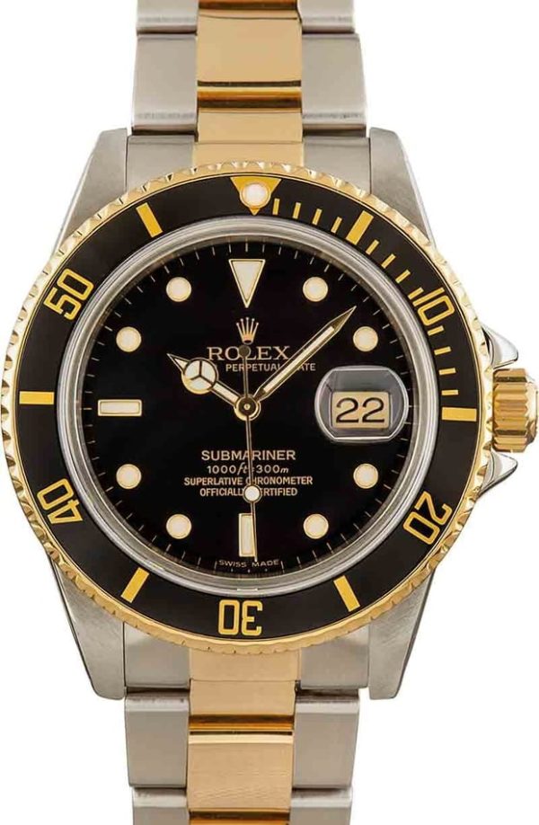Rolex Submariner 16803 Black Dial for sale