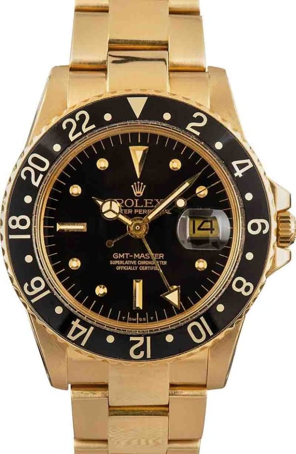 Vintage Rolex GMT-Master 1675 Nipple Dial for sale