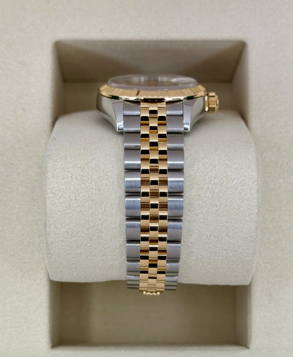 2025 Rolex Lady Datejust 28mm 279173 Jubilee Champagne Diamond Dial (Unworn) (No. 2 of 2) for sale