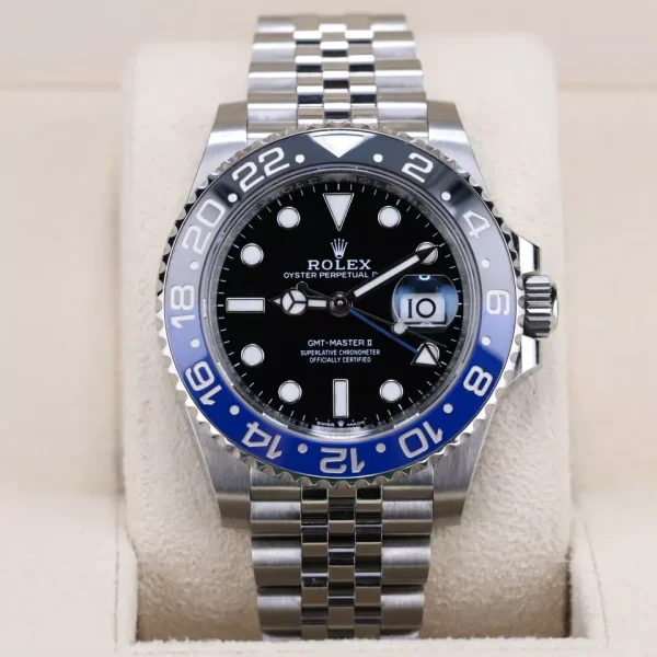 2024 Rolex GMT-Master II Batgirl 40mm Jubilee Blue Black 126710BLNR for sale