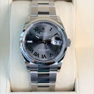 2023 Rolex Datejust 36mm 126200 Oyster Wimbledon Dial (Unworn) for sale