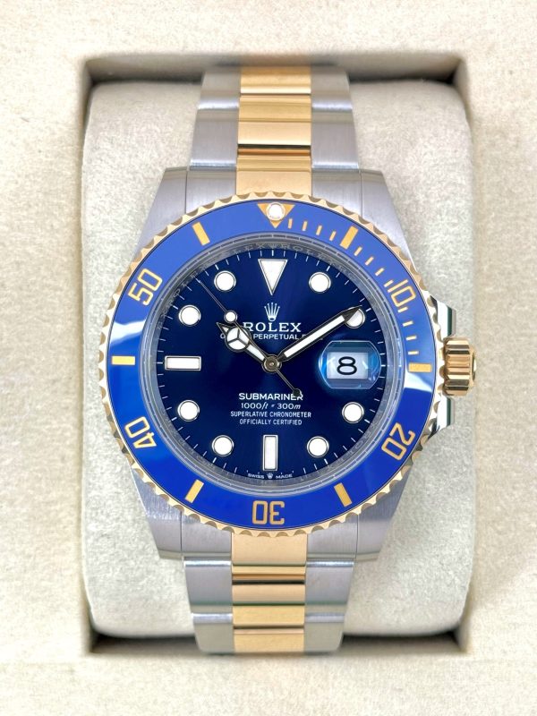 2025 Rolex Submariner “Bluesy” 41mm 126613LB Two-Tone Blue Dial (Unworn) for sale