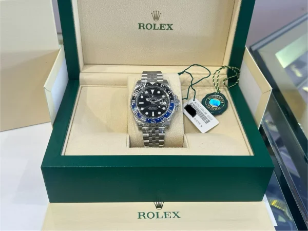 ROLEX GMT-MASTER II 126710 BLNR BATMAN JUBILEE NEVER WORN 2024 for sale