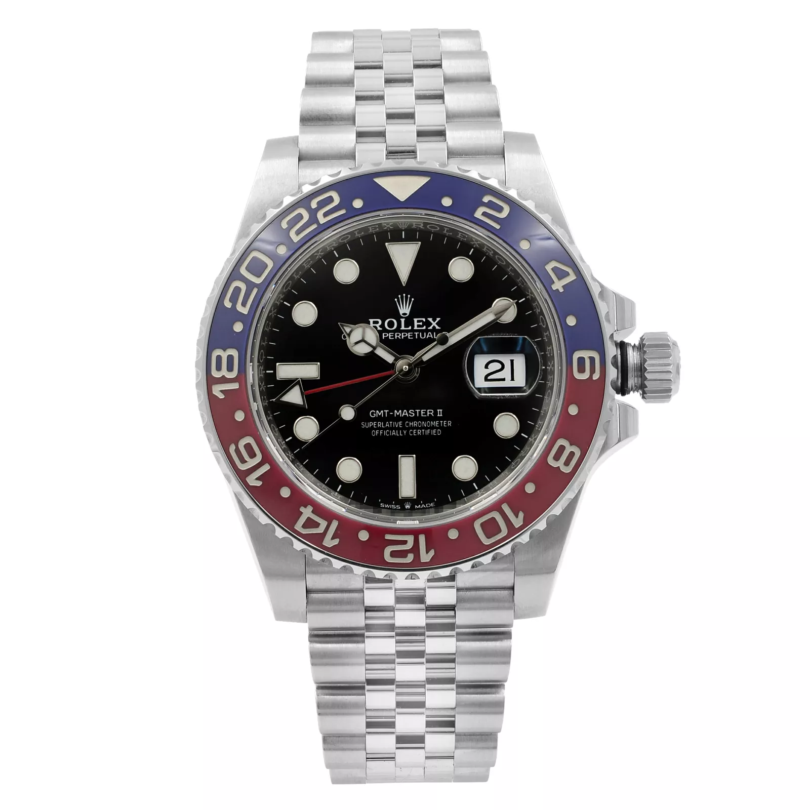 Pre owned Rolex GMT-Master II 126710BLRO for sale