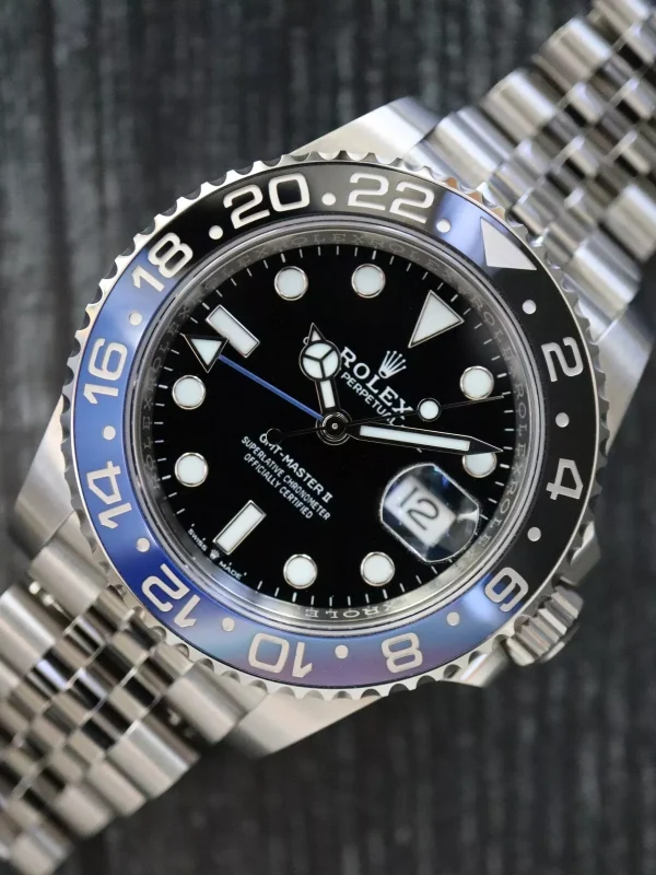 Rolex 40325: GMT-Master II “Batgirl”, Watch Ref. 126710BLNR, 2023 Full Set for sale