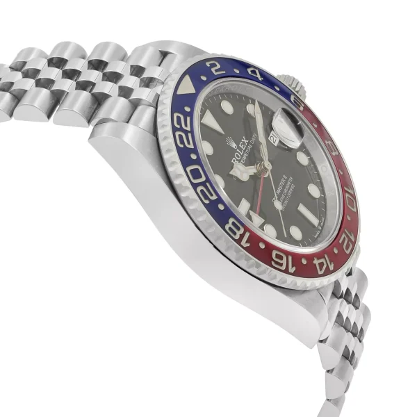 Rolex GMT-Master II 126710BLRO Silver Jubilee Bracelet with Red and Blue Bezel for sale