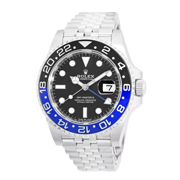ROLEX Stainless Steel 40mm GMT Master II BATGIRL 126710BLNR Box for sale