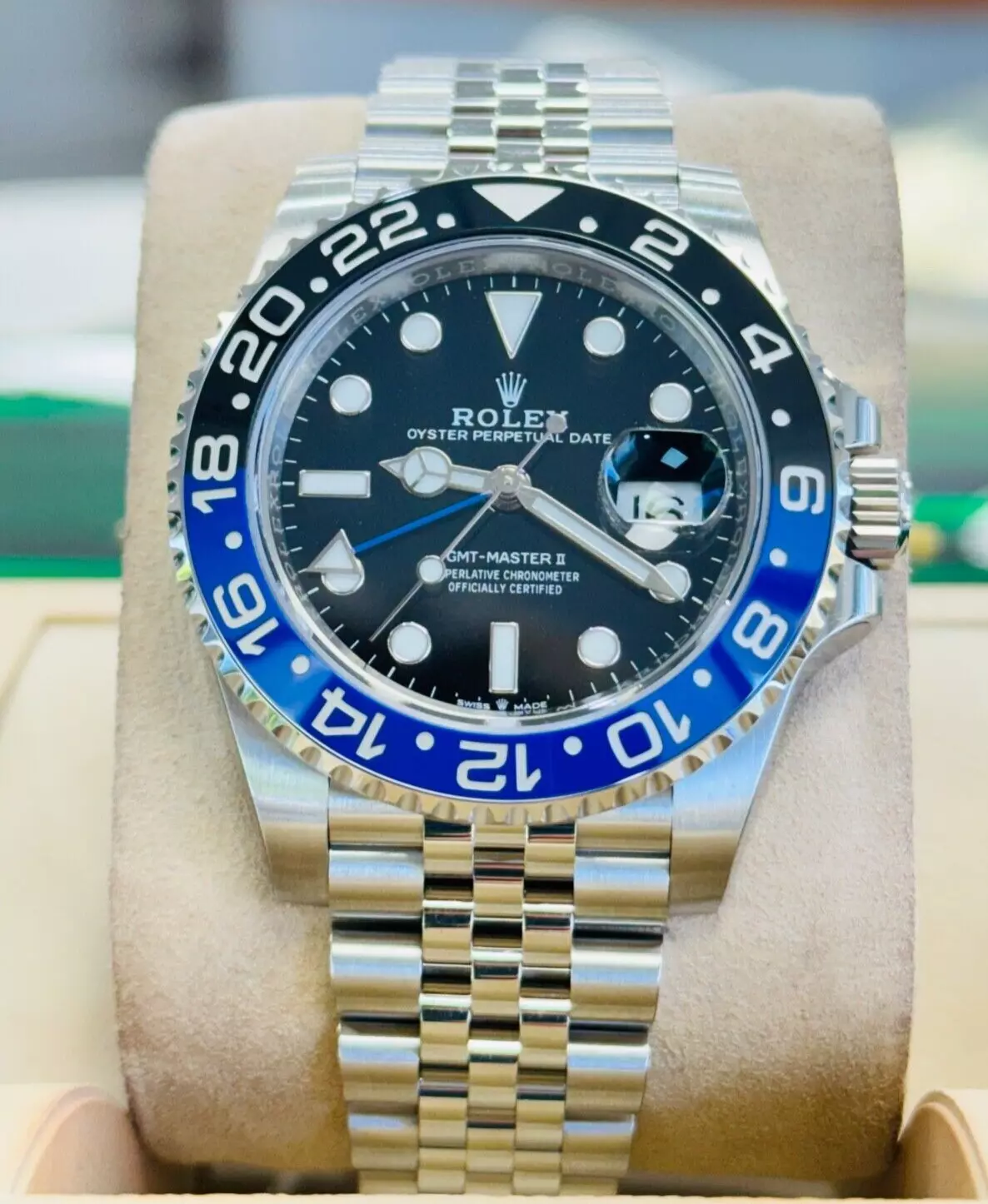 Pre owned Rolex GMT-Master II 126710BLNR for sale