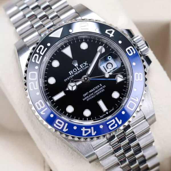 2024 Rolex GMT-Master II Batgirl 40mm Jubilee Blue Black 126710BLNR for sale