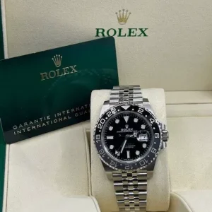 Rolex GMT Master II Bruce Wayne Oyster Bracelet 126710GRNR Box & Papers 2024 for sale