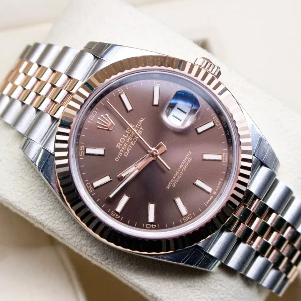 Rolex DateJust 41 126331 Chocolate Dial Jubilee 2023 for sale