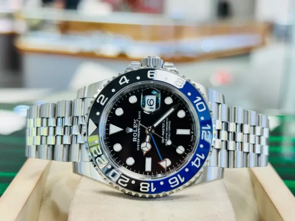 Rolex GMT-MASTER II 126710BLNR Batgirl 40mm SS Black /Blue Ceramic Bezel for sale