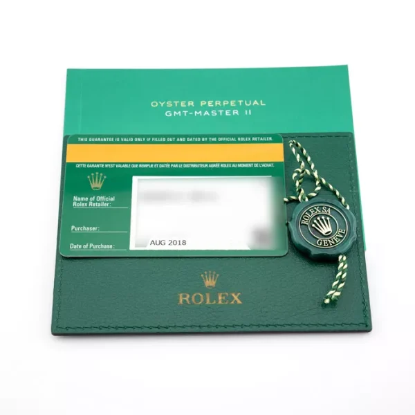 ROLEX GMT Master-II 126710BLRO Jubilee Warranty 2018 Box/Paper for sale